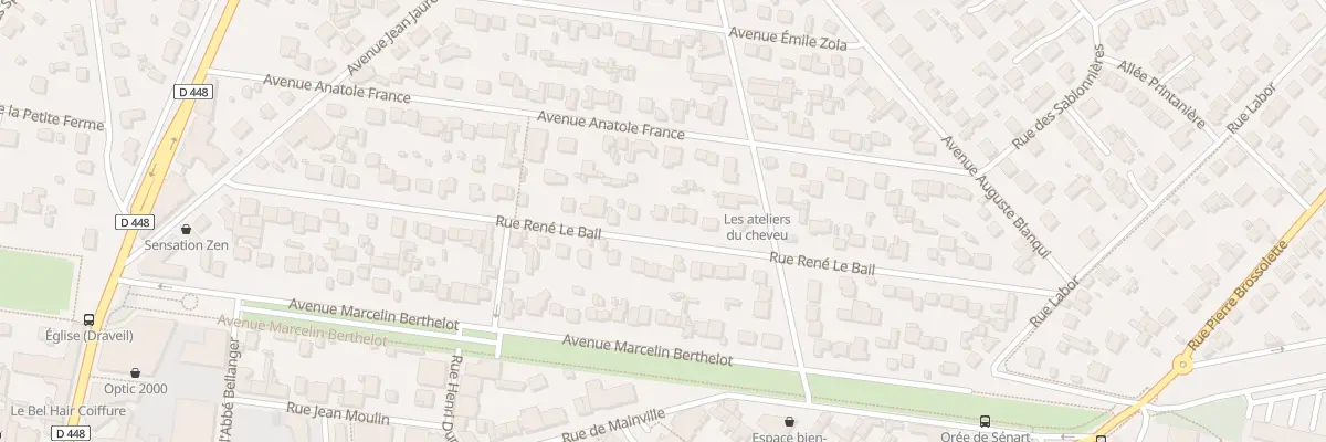Plan du 25 Rue René Le Bail à Draveil