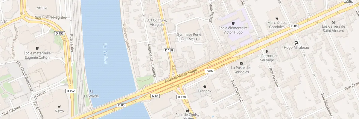 Plan du 4 Av d’Alfortville à Choisy-le-Roi