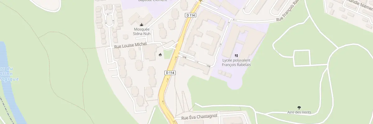 Plan du 6 Rue du Pdt Georges Pompidou à Dugny