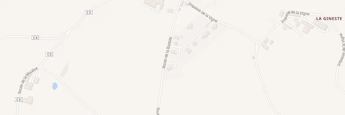 Plan du 6 Lot La Peyre Blanque à Camjac
