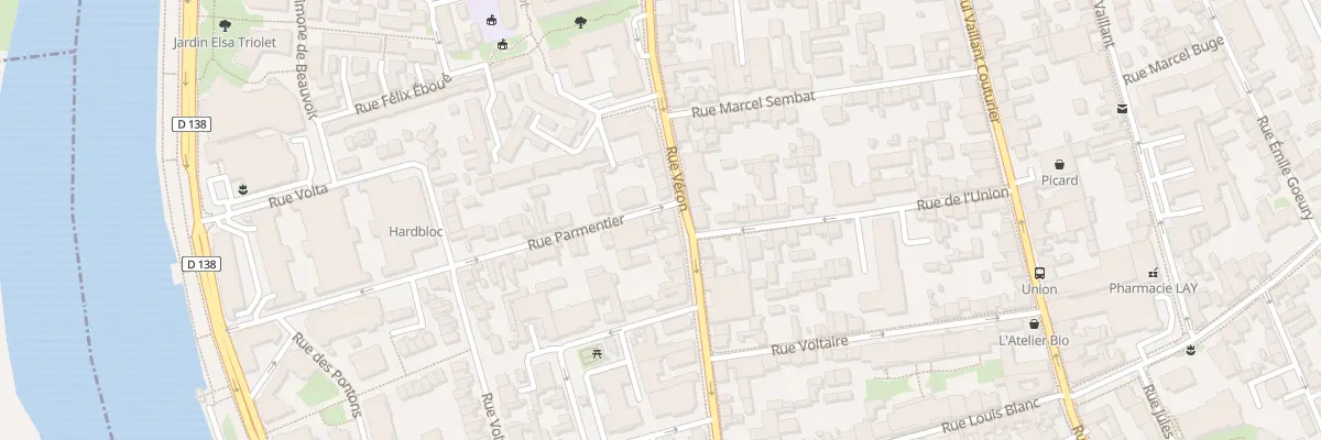 Plan du 32B Rue Parmentier à Alfortville