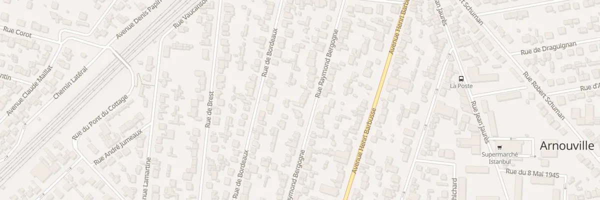 Plan du 61 Rue Raymond Bergogne à Arnouville