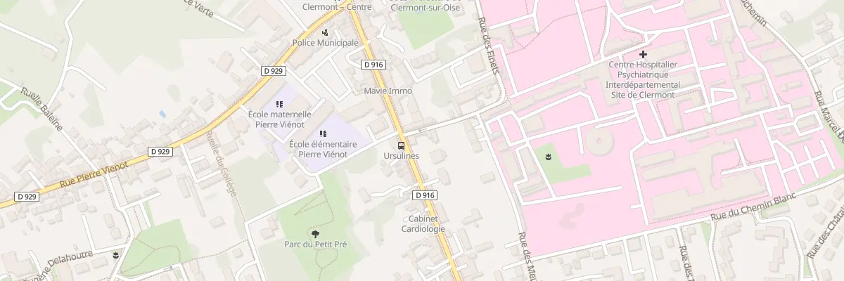 Plan du 39 Rue de Paris à Clermont
