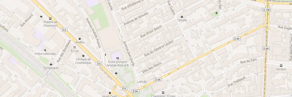 Plan du 5 Rue du Gen Leclerc à Charenton-le-Pont