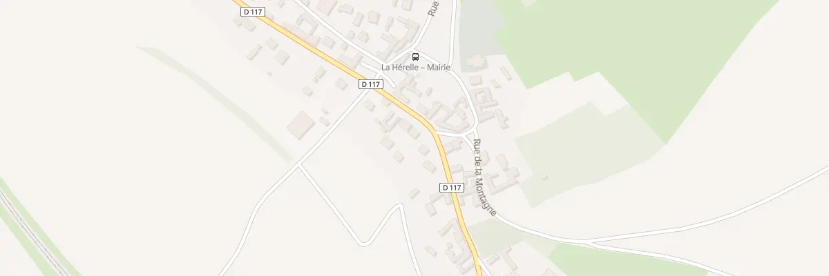 Plan du 4Q Rue du Bout de la Ville à La Hérelle