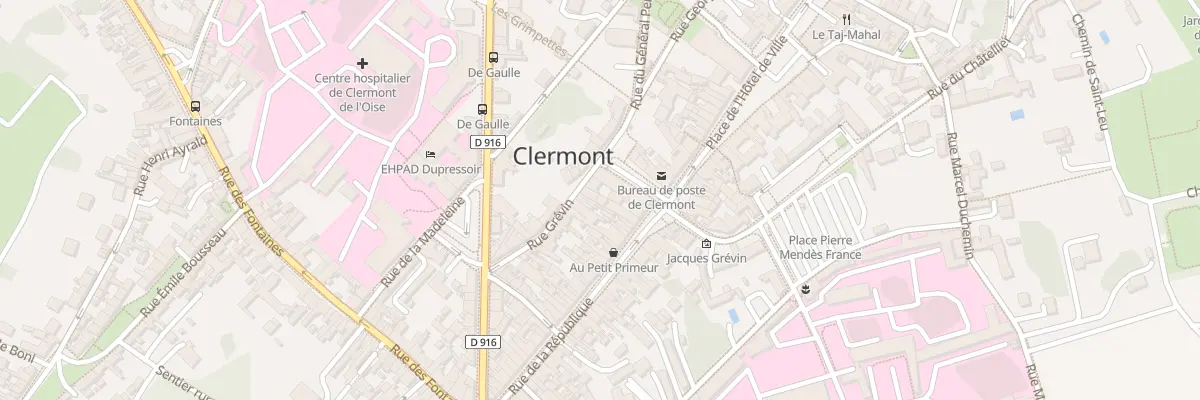 Plan du 12B Rue Grévin à Clermont