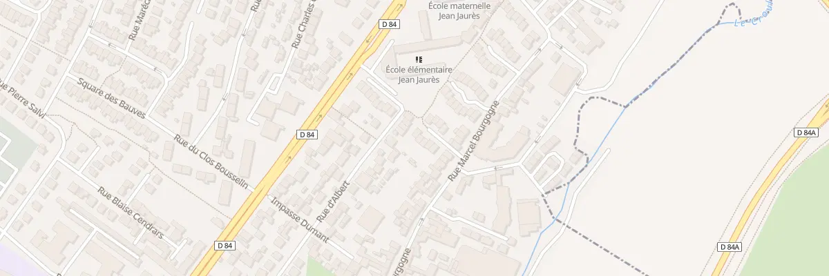 Plan du 9 All Catalogne à Garges-lès-Gonesse