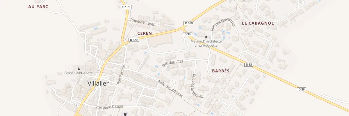 Plan du 5237 Croix Saint-james à Villalier