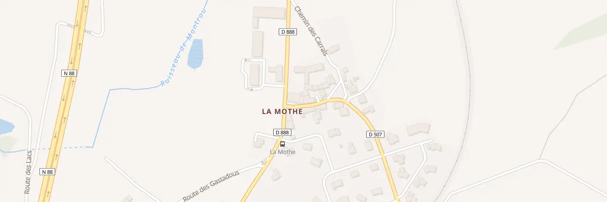 Plan du 5092 La Mothe à Quins