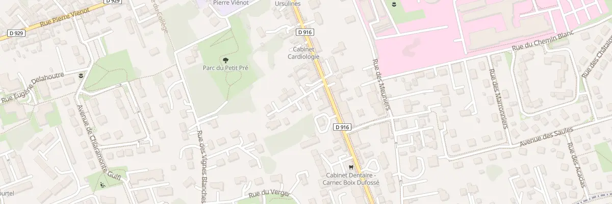 Plan du 38B Rue de Paris à Clermont
