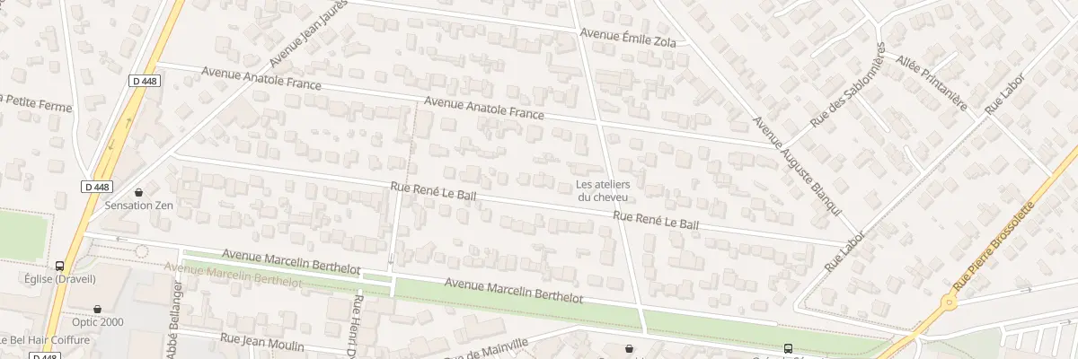Plan du 27 Rue Rene Le Bail à Draveil