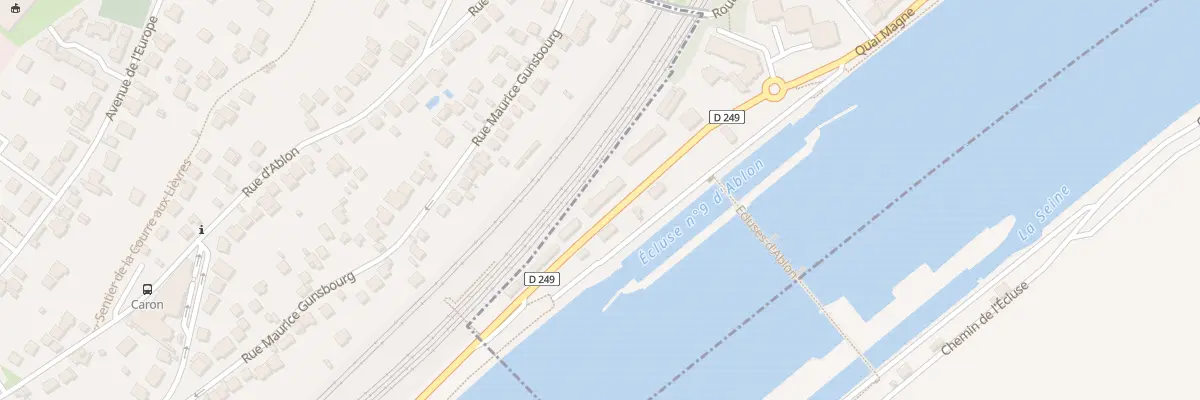 Plan du 1 Quai Magne à Ablon-sur-Seine