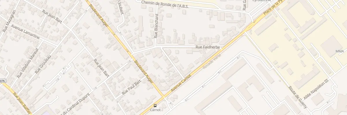 Plan du 5 Rue du 37e Rgt Artillerie à Bourges