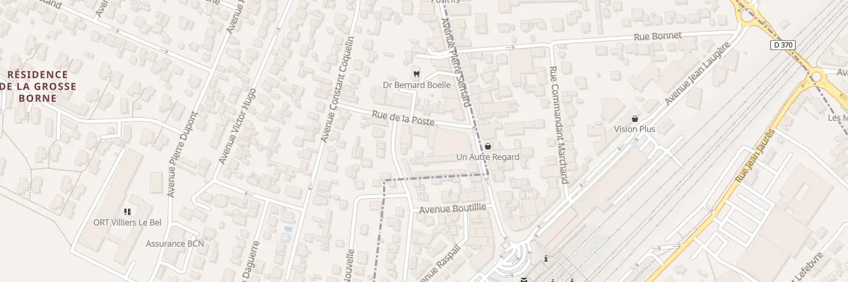 Plan du 8 Rue de la Poste à Villiers-le-Bel