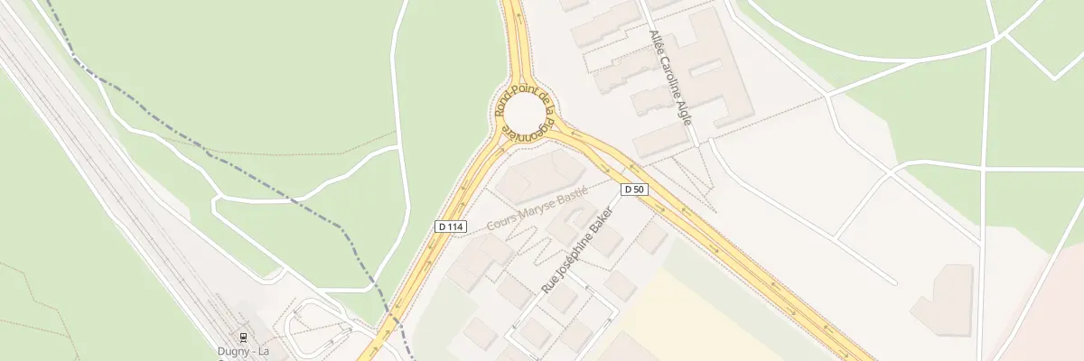 Plan du 3 Rpt de la Pigeonniere à Dugny