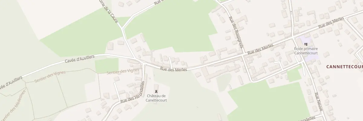Plan du 44 Rue des Merles à Breuil-le-Vert