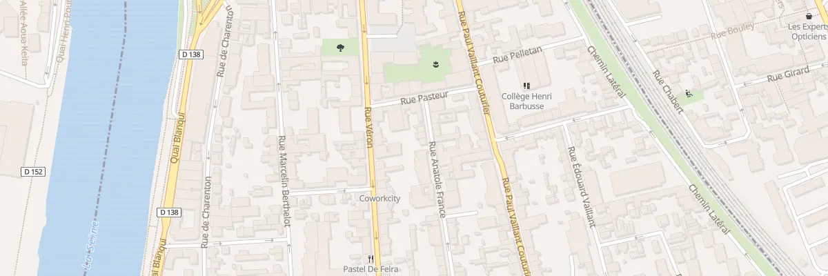 Plan du 6 Rue Anatole France à Alfortville