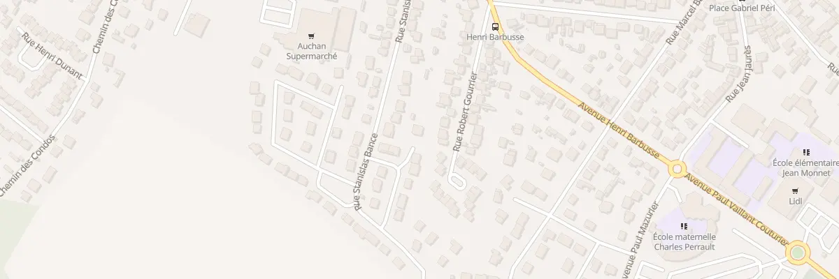 Plan du 24 Rue Robert Gourrier à Arnouville