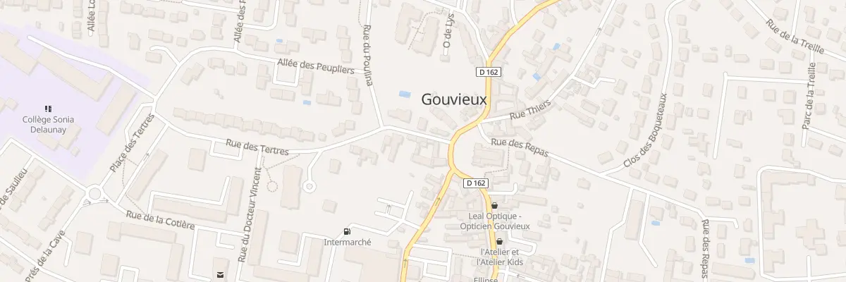 Plan du 5 Rue des Tertres à Gouvieux