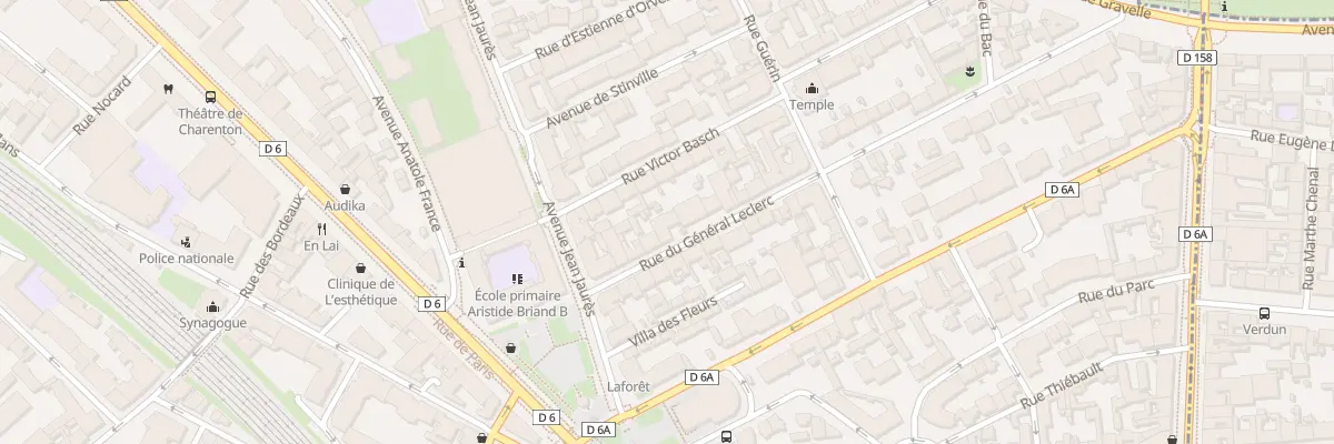 Plan du 7 Rue du Gen Leclerc à Charenton-le-Pont