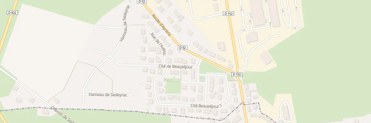 Plan du 26 Cité Beausejour 1 à Naucelles