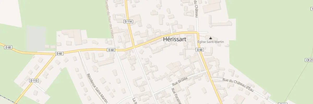 Plan du 5 Rue des Ecoles à Hérissart