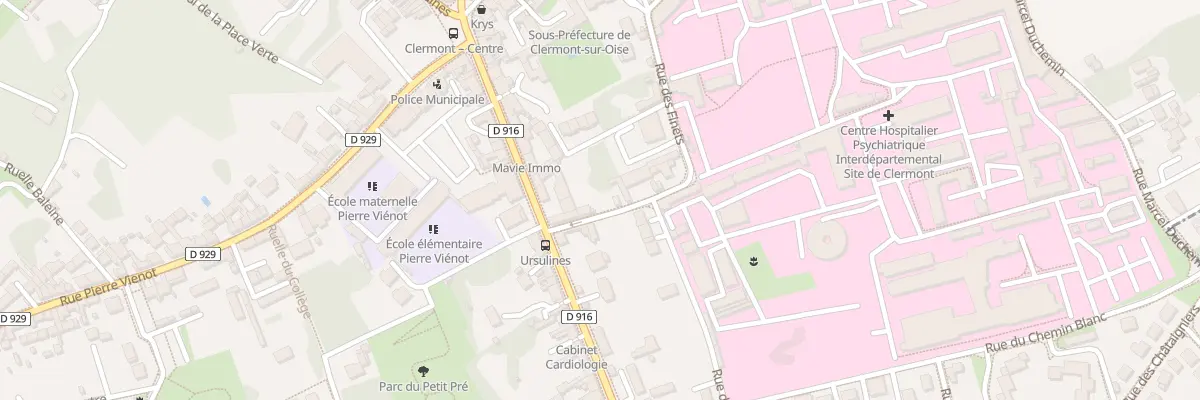 Plan du 37 Rue de Paris à Clermont