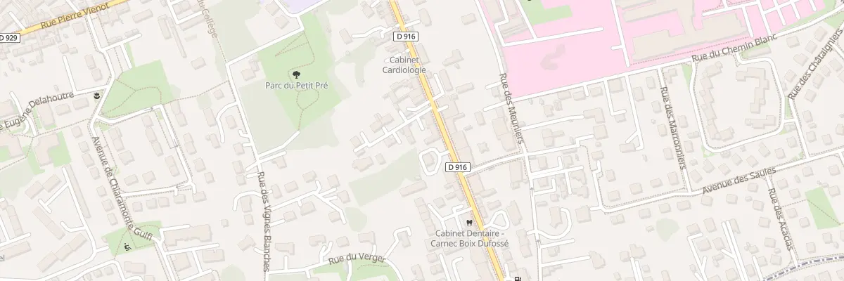 Plan du 40 Rue de Paris à Clermont