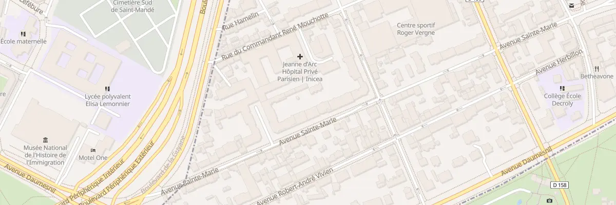 Plan du 46 Av Sainte-marie à Saint-Mandé