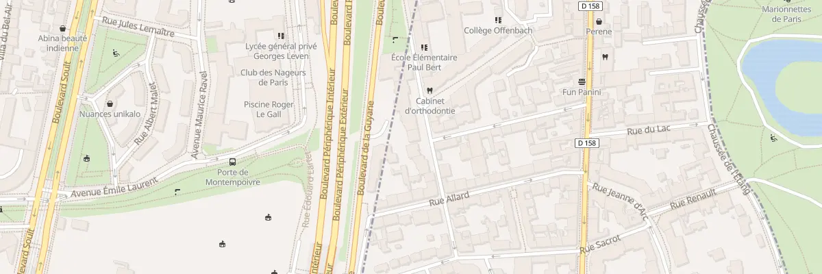 Plan du 12 Rue Paul Bert à Saint-Mandé