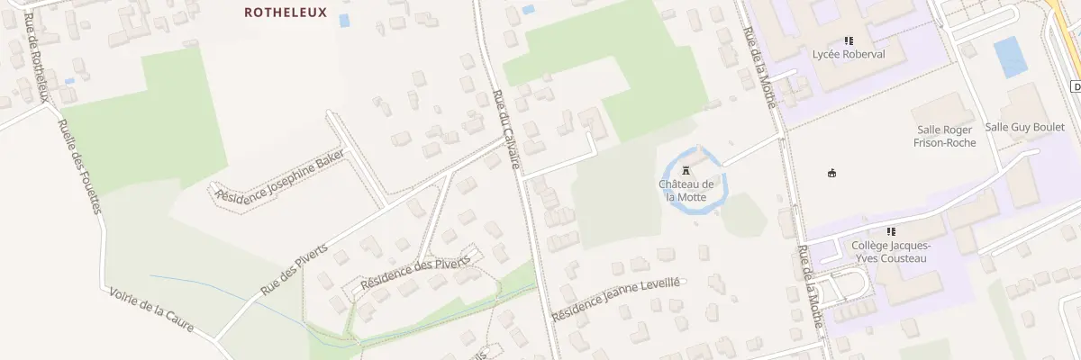 Plan du 21 Rue du Calvaire à Breuil-le-Vert