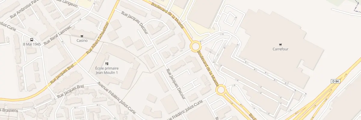 Plan du 2 Rue Romain Rolland à Garges-lès-Gonesse