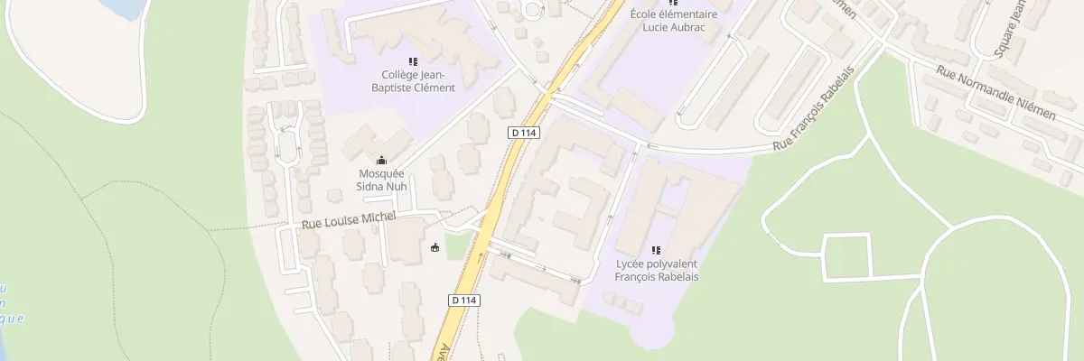 Plan du 7 Av General de Gaulle à Dugny