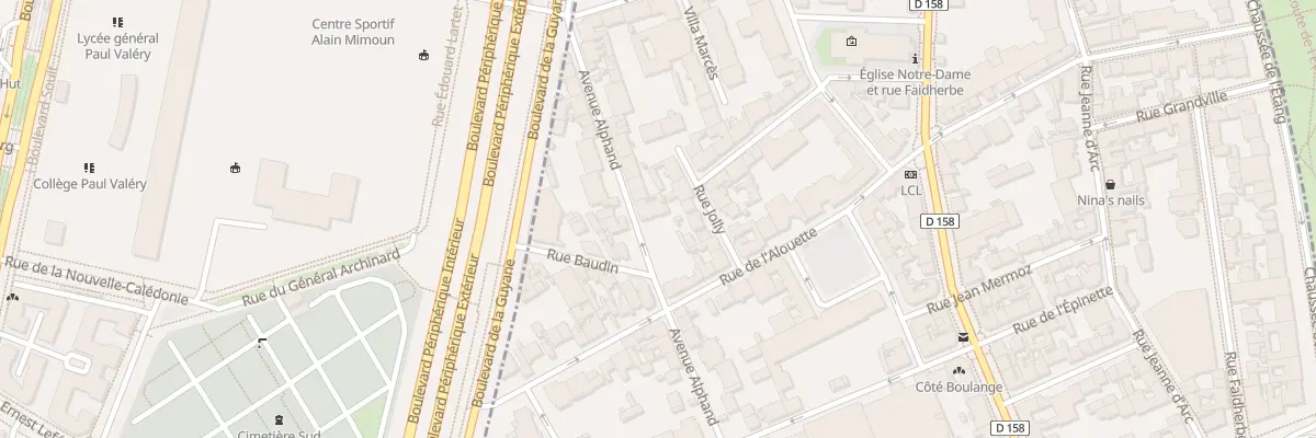Plan du 19 Av Alphand à Saint-Mandé