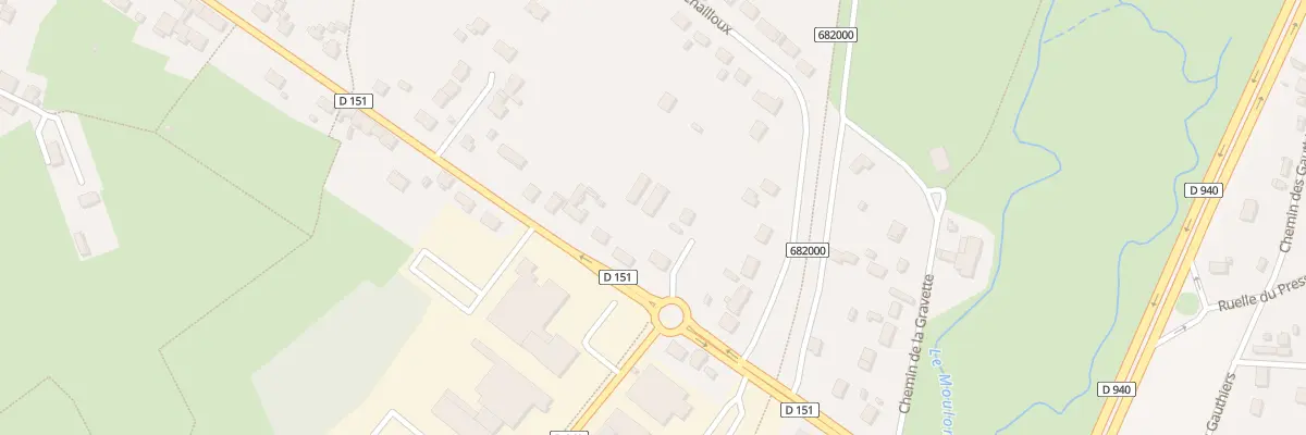 Plan du 65 Rue Pasteur John Bost à Bourges