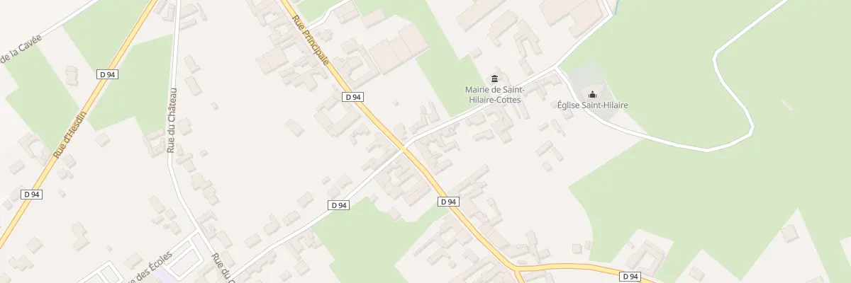 Plan du 28 Rue de l’Eglise à Saint-Hilaire-Cottes