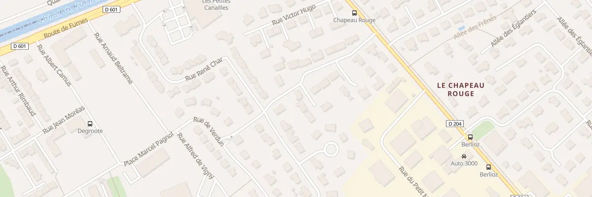 Plan du 20 Rue de Verdun à Téteghem-Coudekerque-Village