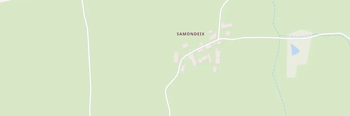 Plan du 1 Samondeix à Sannat