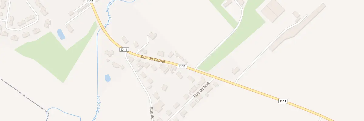 Plan du 47 Rue de Cassel à Arnèke