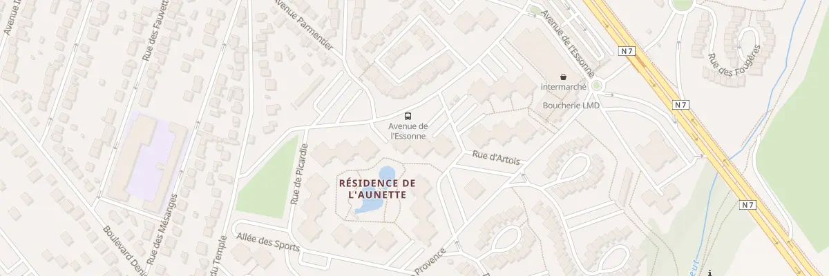 Plan du 11 Rue du Béarn à Ris-Orangis