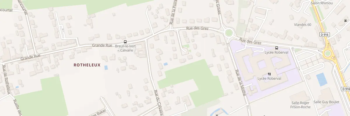 Plan du 104 Imp des Grez à Breuil-le-Vert