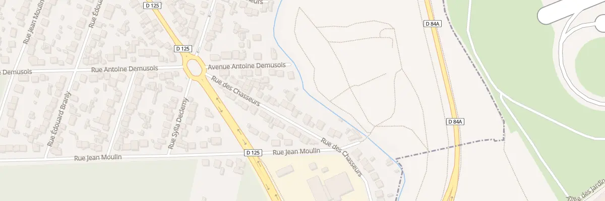 Plan du 21 Rue des Chasseurs à Garges-lès-Gonesse