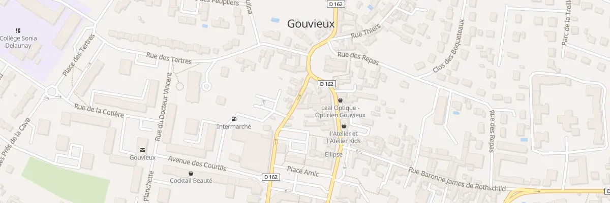 Plan du 64 Rue Blanche à Gouvieux
