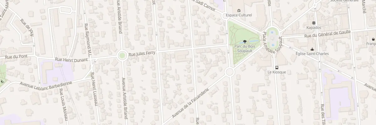 Plan du 31 Rue Camille Pelletan à Villeneuve-le-Roi