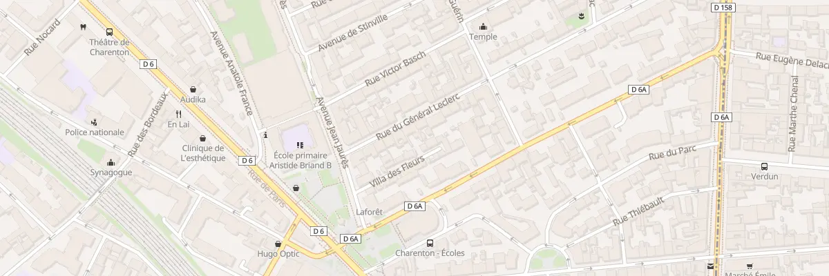 Plan du 12 Rue du Gen Leclerc à Charenton-le-Pont