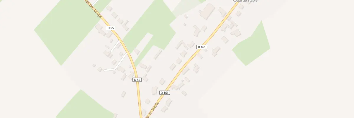 Plan du 855 Rte de Staple à Ebblinghem