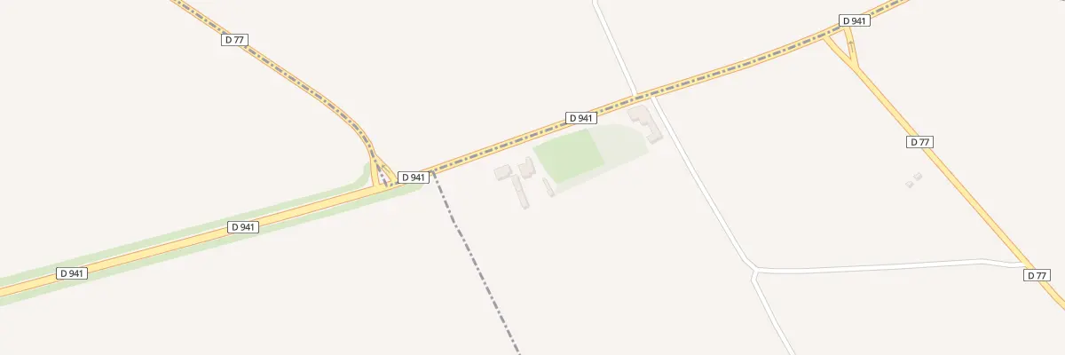 Plan du 7 Rte Nationale à La Thieuloye