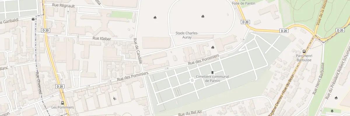 Plan du 14 Rue des Pommiers à Pantin