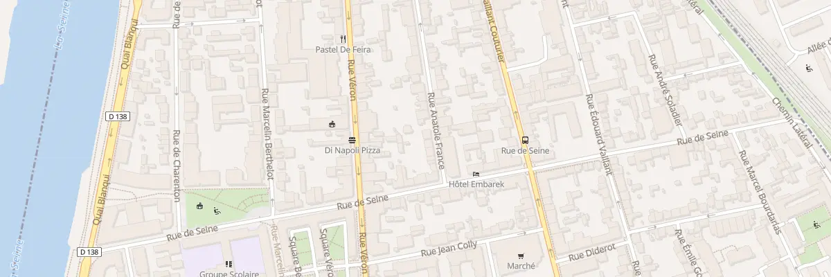 Plan du 54 Rue Anatole France à Alfortville