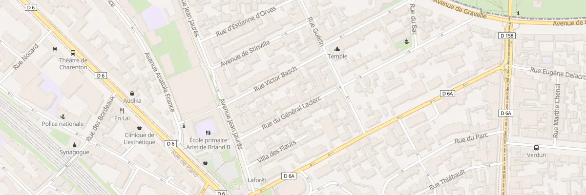 Plan du 11 Rue du Gen Leclerc à Charenton-le-Pont